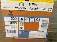 Radson parada flex-8c 22 paneelradiator 1444w (3x) - afbeelding 2 van  5