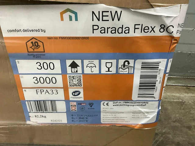 Radson parada flex 8c 33 paneelradiator 3942w - afbeelding 3 van  4