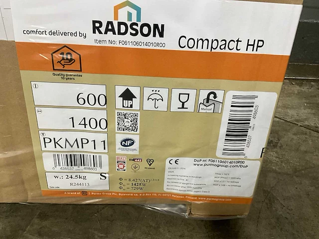 Radson partij diverse paneelradiatoren (6x) - afbeelding 3 van  5