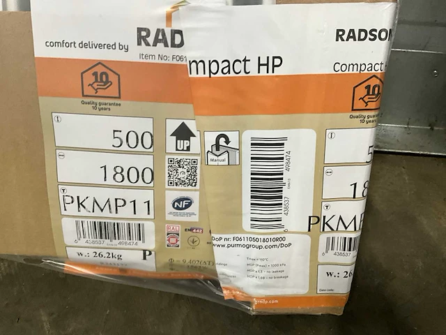 Radson partij diverse radiatoren (4x) - afbeelding 3 van  7
