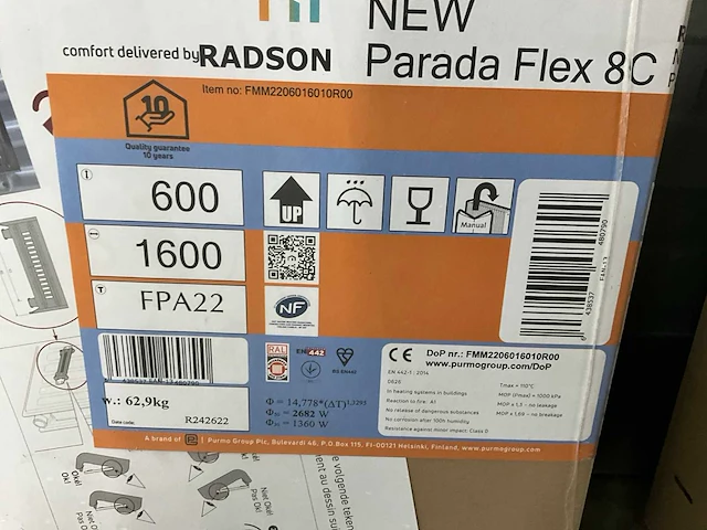 Radson partij diverse radiatoren (5x) - afbeelding 9 van  11