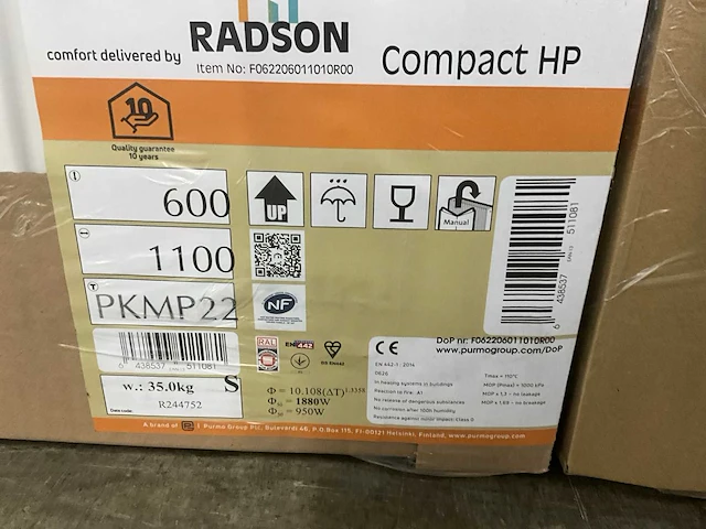 Radson partij diverse radiatoren (5x) - afbeelding 10 van  12