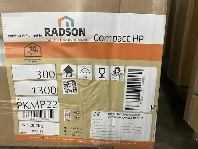 Radson partij diverse radiatoren (7x) - afbeelding 9 van  10