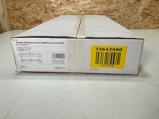 Radson polyamide verdeler fm 12 groeps - afbeelding 3 van  4