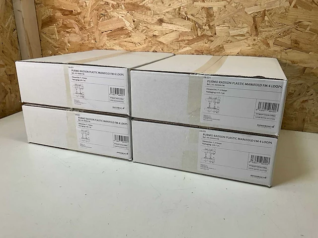 Radson polyamide verdeler fm 4 groeps (4x) - afbeelding 2 van  4