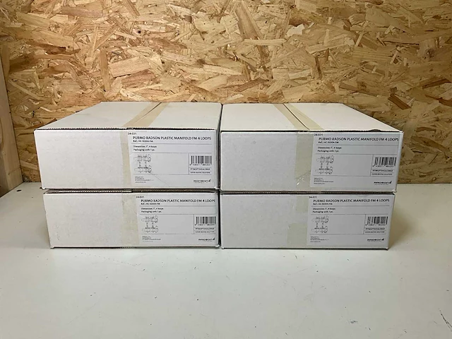 Radson polyamide verdeler fm 4 groeps (4x) - afbeelding 3 van  4