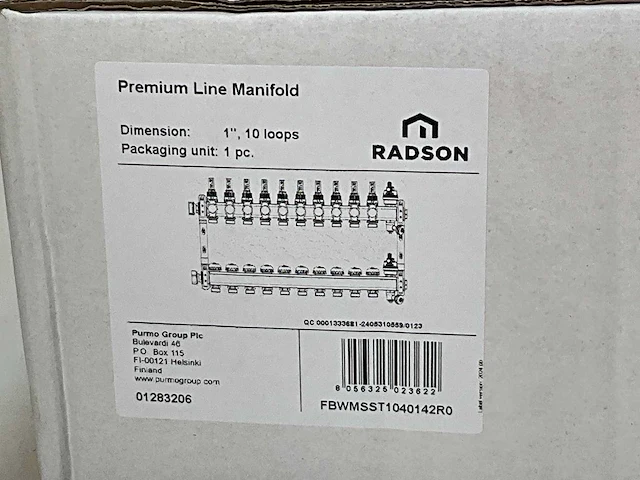 Radson premium rvs verdeler 10-groeps - afbeelding 3 van  3