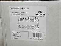 Radson premium rvs verdeler 10-groeps - afbeelding 3 van  3