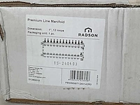 Radson premium rvs verdeler 12-groeps - afbeelding 3 van  3