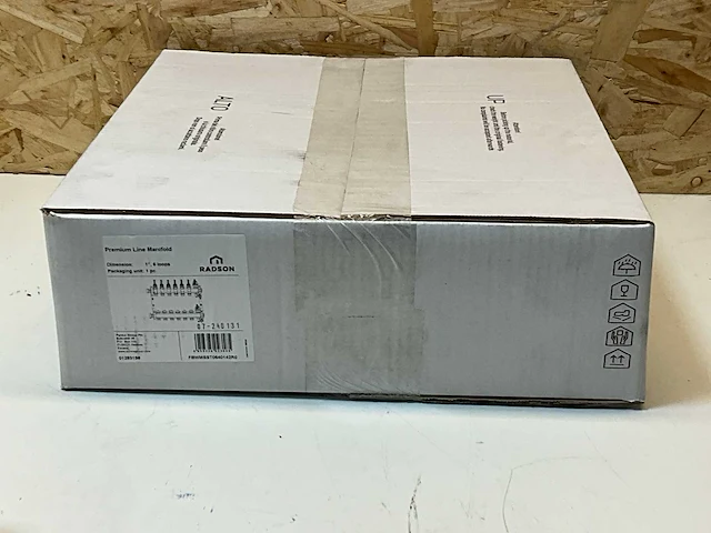 Radson premium rvs verdeler 6-groeps (4x) - afbeelding 2 van  4