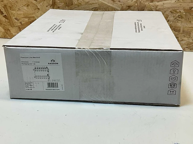 Radson premium rvs verdeler 6-groeps (4x) - afbeelding 3 van  4