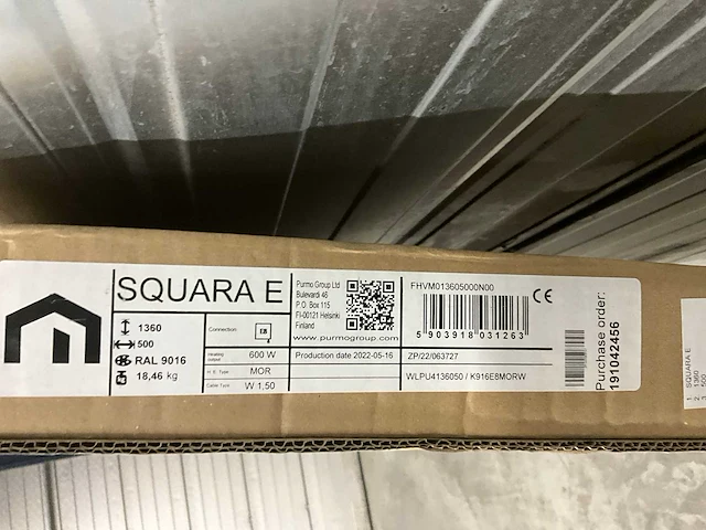 Radson square e elektrische handdoekradiator - afbeelding 4 van  4