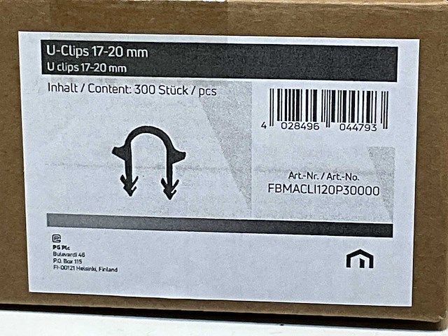 Radson u-clips doos a 300x (18x) - afbeelding 3 van  3