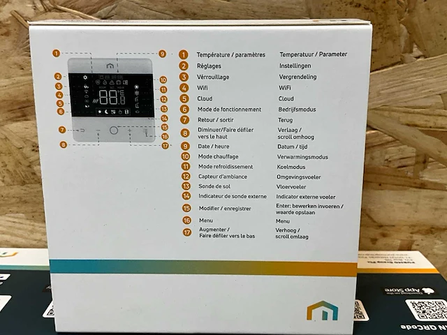 Radson unisenza wifi thermostaat (3x) - afbeelding 4 van  4