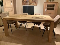 Raethuys eiken eetkamertafel - afbeelding 4 van  8