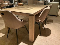 Raethuys eiken eetkamertafel - afbeelding 7 van  8