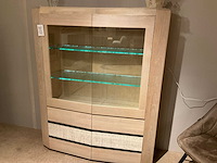 Raethuys eiken vitrinekast - afbeelding 1 van  8