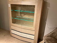 Raethuys eiken vitrinekast - afbeelding 2 van  8