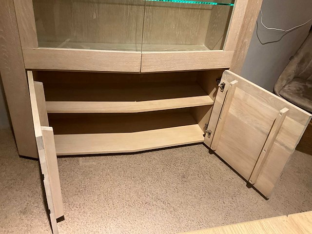 Raethuys eiken vitrinekast - afbeelding 6 van  8