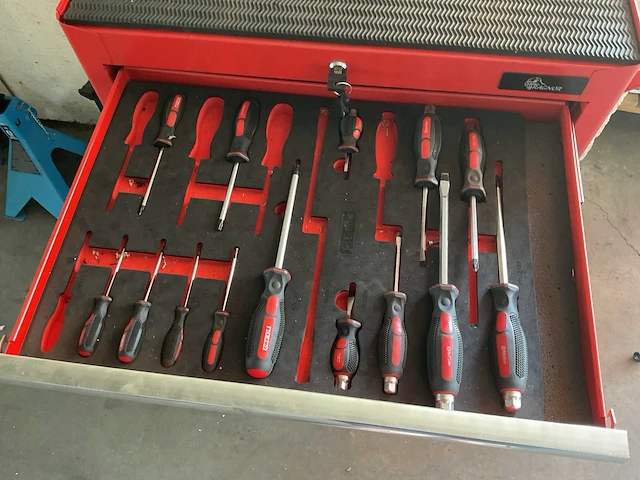 Ragnor gereedschapswagen met inhoud - afbeelding 2 van  6