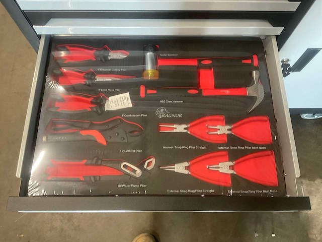 Ragnor gevulde gereedschapswagen - afbeelding 2 van  12