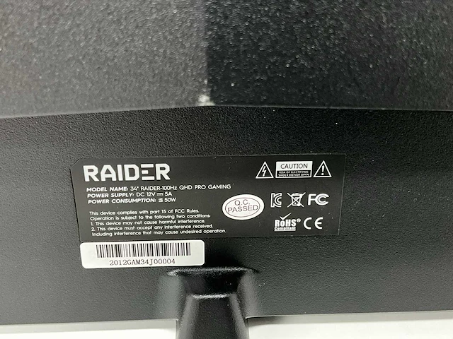 Raider qhd pro gaming monitor - afbeelding 9 van  9
