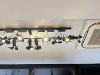 Railsysteem met 10 dubbele richtspots - afbeelding 2 van  3