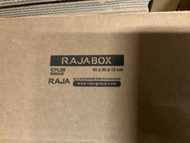 Raja kartonnen dozen (775x) - afbeelding 3 van  3