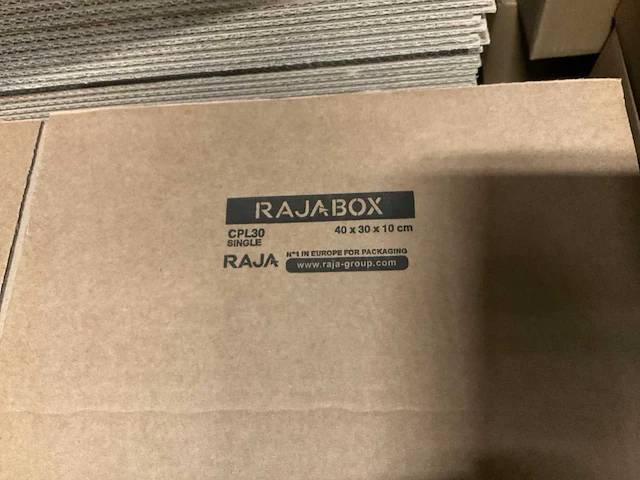Rajabox kartonnen dozen (425x) - afbeelding 3 van  3