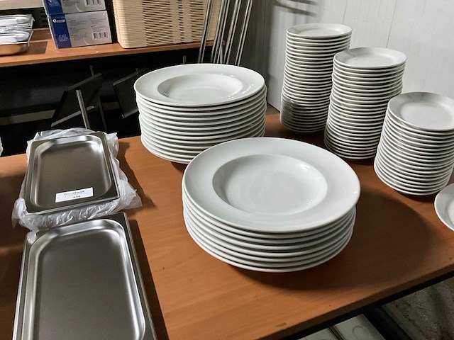 Rak 0043m pastaborden (22x) - afbeelding 1 van  6