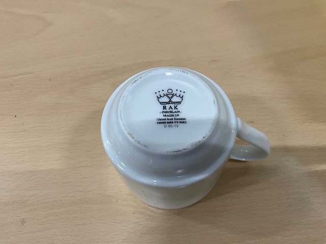 Rak banquet koffiekoppen (9x) - afbeelding 4 van  5