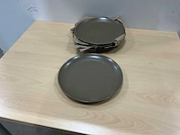 Rak dinerborden (5x) - afbeelding 1 van  5
