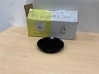 Rak karbon bordjes (12x) - afbeelding 1 van  5