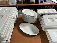 Rak ovale borden (17x) - afbeelding 1 van  5