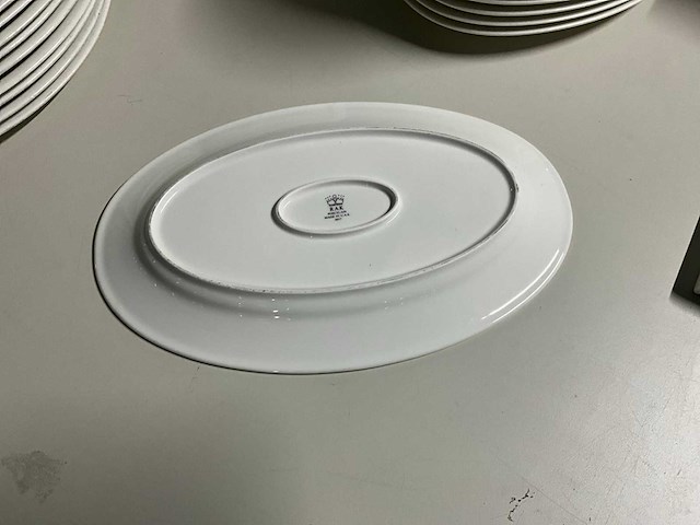 Rak ovale borden (17x) - afbeelding 4 van  5