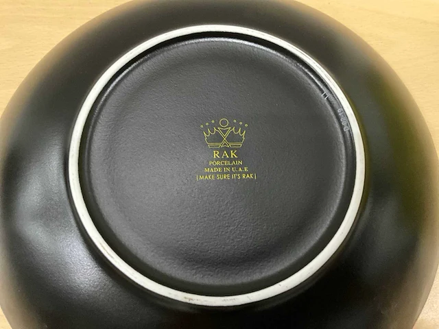 Rak pebbles design dinerborden (9x) - afbeelding 5 van  6