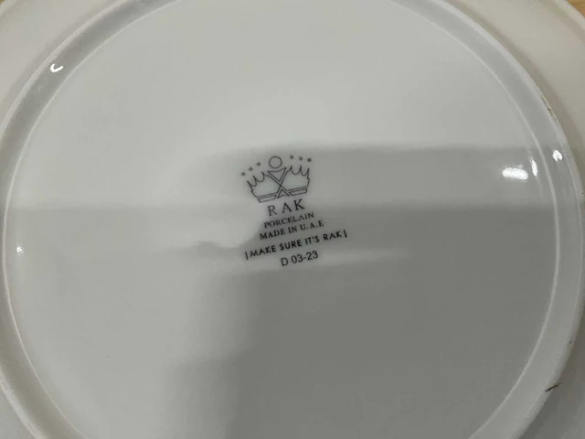 Rak playa dinerborden (72x) - afbeelding 5 van  6