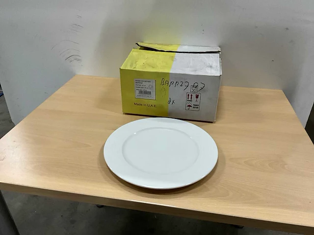 Rak rondo dinerborden (8x) - afbeelding 1 van  6