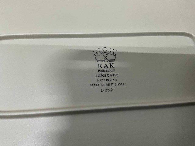 Rak spot rechthoekige borden (12x) - afbeelding 5 van  6