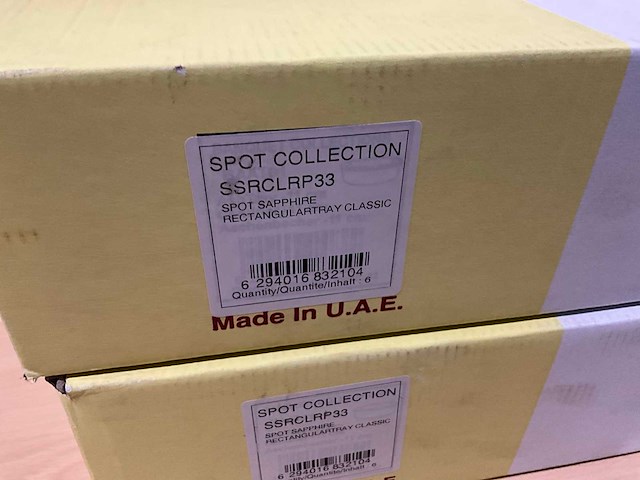 Rak spot rechthoekige borden (12x) - afbeelding 6 van  6