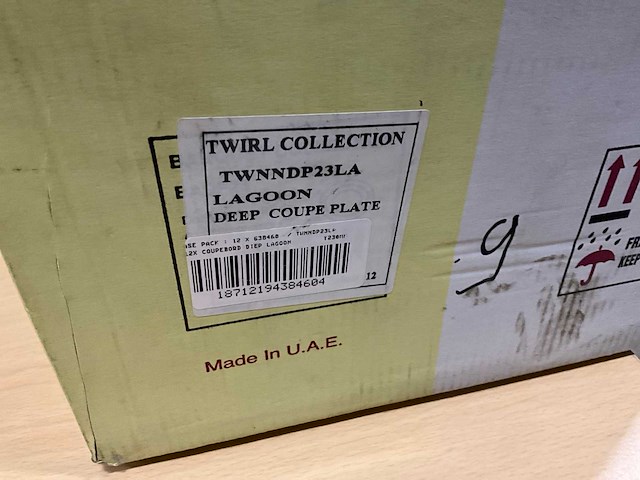 Rak twirl diepe borden (9x) - afbeelding 6 van  6