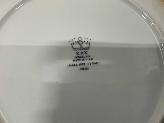 Rak twirl dinerborden (12x) - afbeelding 4 van  5