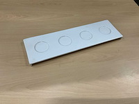 Rak vavro rechthoekige amuseborden (38x) - afbeelding 1 van  5