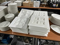 Rak vavro vierkante amuseborden (46x) - afbeelding 5 van  5