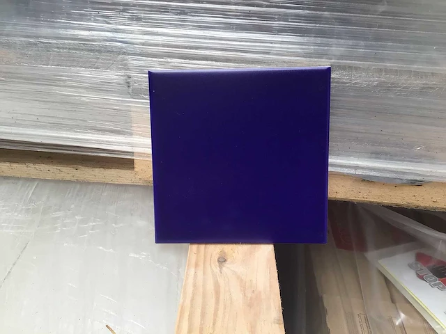 Rako dark blue mat wandtegel 14,8x14,8 cm 22 m² - afbeelding 5 van  5