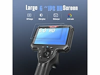 Ralcam endoscoop camera 6.0mm 360° inspectie camera met licht 5.0" hd 720p leiding camera - afbeelding 2 van  5