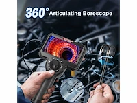 Ralcam endoscoop camera 6.0mm 360° inspectie camera met licht 5.0" hd 720p leiding camera - afbeelding 3 van  5