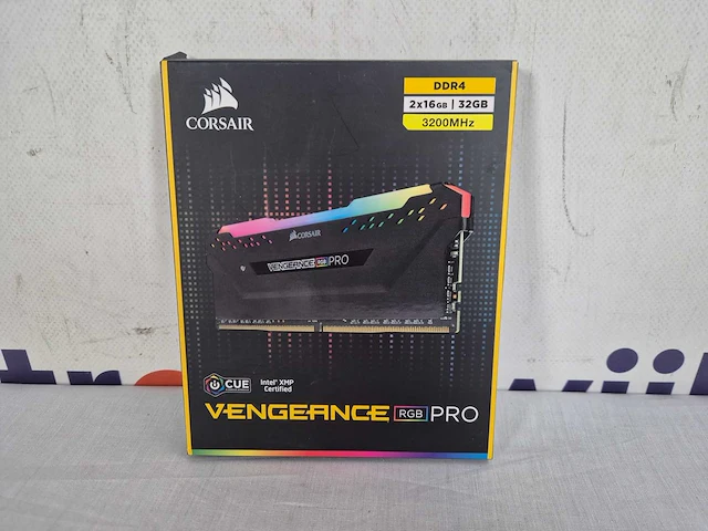 Ram memory corsair rgb pro 3200 mhz cl38 cl16 32 gb - afbeelding 2 van  2