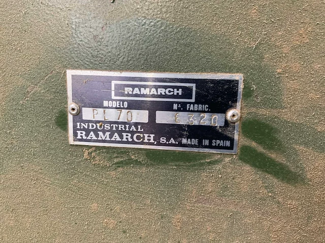 Ramarch pl-70 3-zijdige opsluitbank - afbeelding 11 van  19