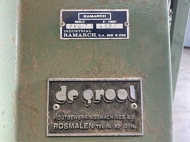 Ramarch png 7 pneumatische opsluitbank - afbeelding 9 van  9